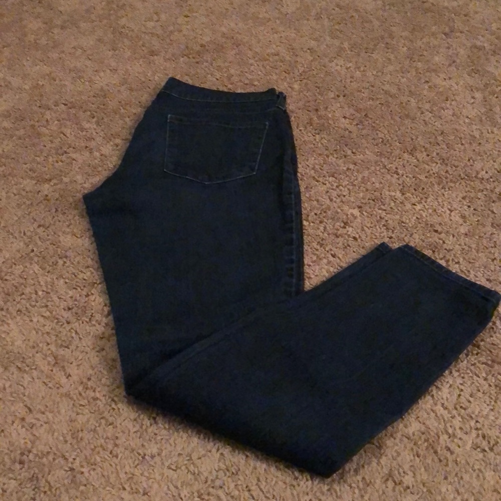 Dark wash jeans